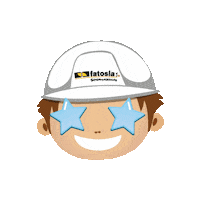 Happy Feliz Sticker by Fatosla C.A.