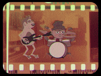 New Music Cartoon GIF by d00dbuffet