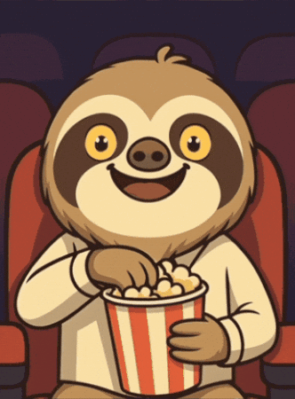 Debate Popcorn GIF by Slothana