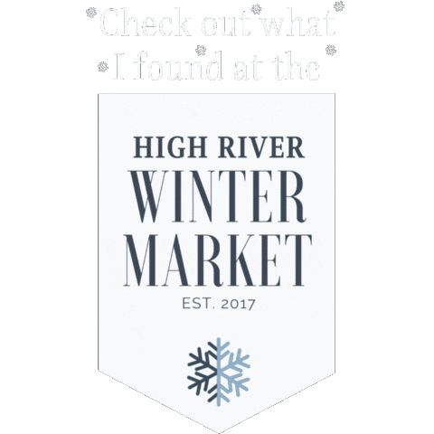 High River Farmers Market Sticker