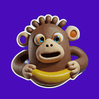 Hungry Monkey GIF
