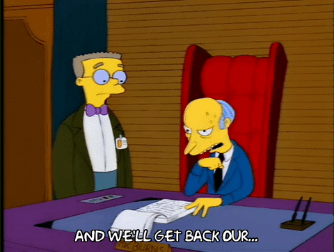 Angry Season 4 GIF by The Simpsons