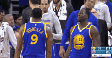 draymond-dance GIF by Golden State Warriors