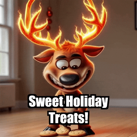 elkijahspark winter baking cookies seasonal events GIF