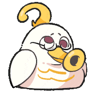 Confused Sticker by Aniimo