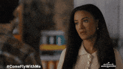 Sad Air Force GIF by Hallmark Mystery
