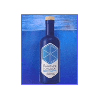 Blue Bottle Sticker by JJs Manöverschluck