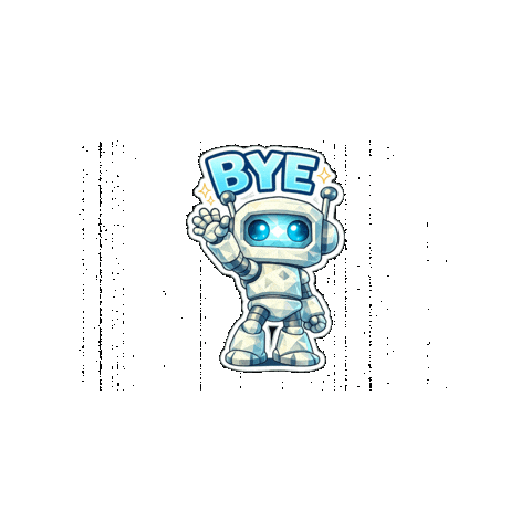 See Ya Goodbye Sticker by Digi 995
