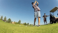 First Shot With This Golfer's GoPro is Also the Last