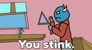 CrazyShadowDragon poop fart stinky you stink GIF