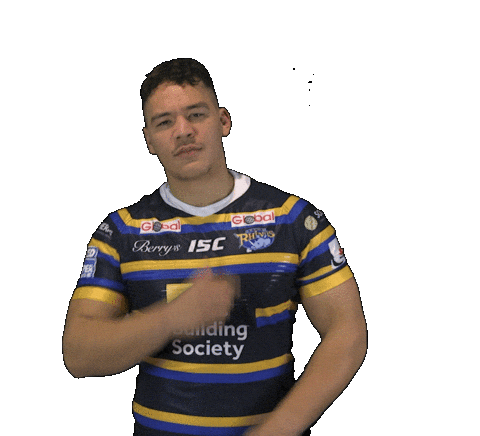 Thinking Think Sticker by Leeds Rhinos