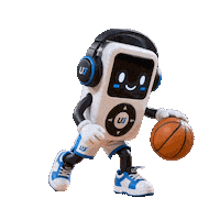 Slam Dunk Basketball Sticker by UJFM