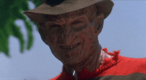 Freddy Krueger Deal With It GIF