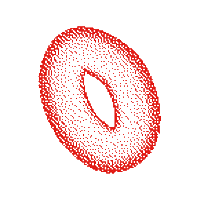 Donut Gjenbruk Sticker by fretexfashion