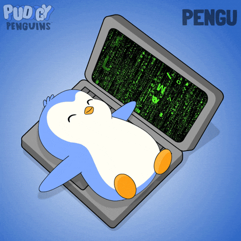 Penguin Chilling GIF by Pudgy Penguins