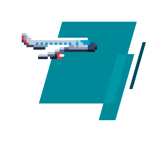 INFORM_GmbH airplane airport aviation inform Sticker