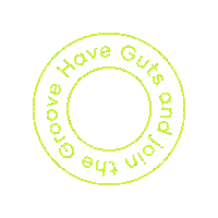 GutsandGroove sticker gutsandgroove guts and groove sticker guts and groove Sticker