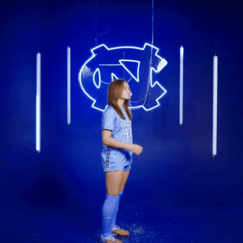 University Of North Carolina Soccer GIF by UNC Tar Heels