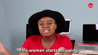 This Woman Starts Stripping 
