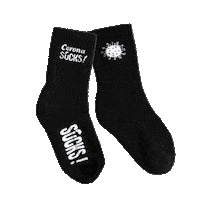 ItSocksStore covid coronavirus virus socks Sticker