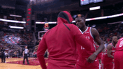 james harden handshake GIF by NBA