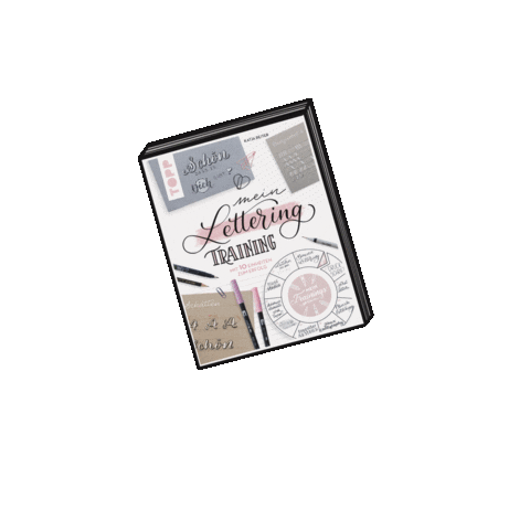 KatjaRei book lettering handlettering buch Sticker