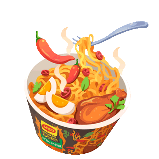 Mi Kari Sticker by Maggi Malaysia