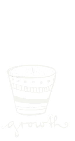 JuliaUlfertsIllustrations flower plant growth pot Sticker