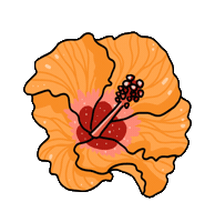 Zara Larsson Flower Sticker by Sophie Rose Brampton
