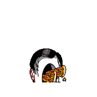 Eating Sticker by Pizzanaut