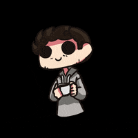 anahappyt coffee wink cafe noob GIF