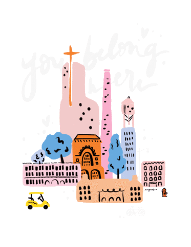 Christian College Illustration Sticker by Olivet Nazarene University