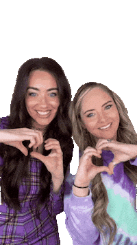 heartlynrae reaction heart smile hand Sticker