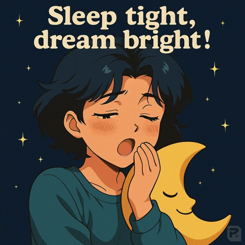 Sleepy Good Night GIF by Persona