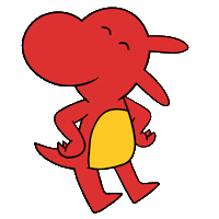 Dance Dragon Sticker