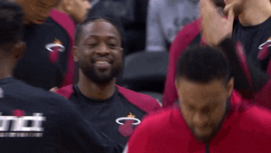 Miami Heat Hug GIF by NBA