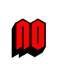 No Way Yes Sticker by carlos_tv