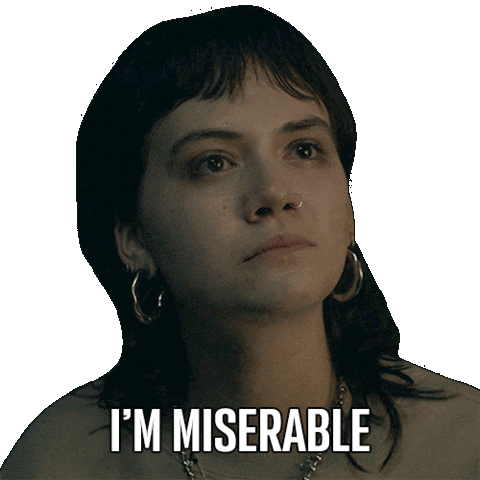 Sad Emilia Jones Sticker by HBO Max