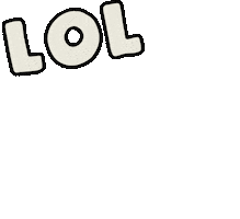 Laugh Out Loud Lol Sticker by Poppy Deyes