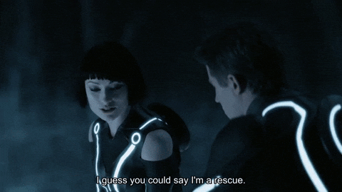 Tron Legacy Rescue GIF by Goldmaster
