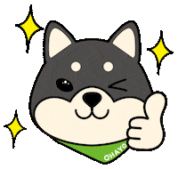 Bubble Tea Shiba Sticker by OHAYOTEA