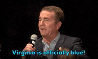 news virginia is officially blue GIF