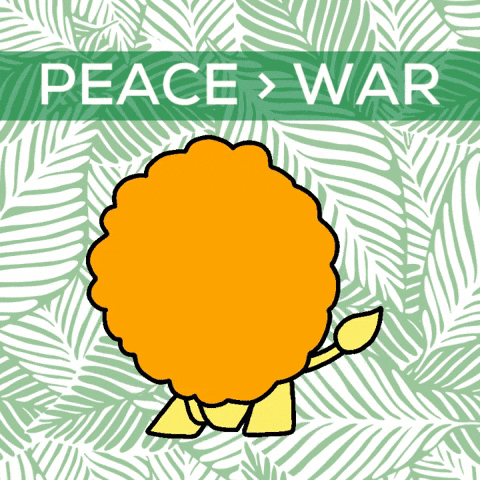 War Peace GIF by Digital Pratik