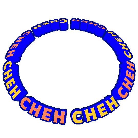 In Your Face Text Sticker by Romain Digue