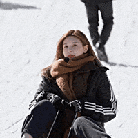 Helmets kpop hello snow bae GIF