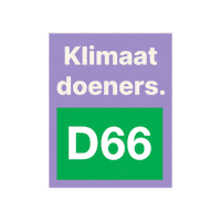 Klimaat Sticker by D66