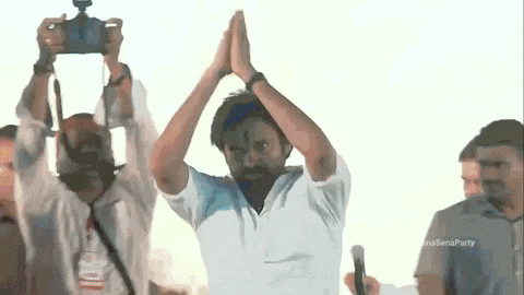 Pawan Kalyan Pk GIF by Sharat North America Exhibition
