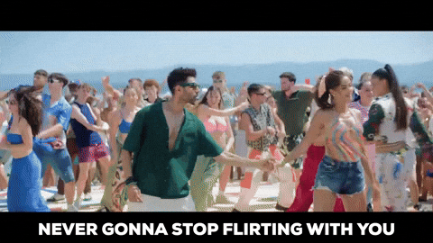 Lover Kiss GIF by saregama
