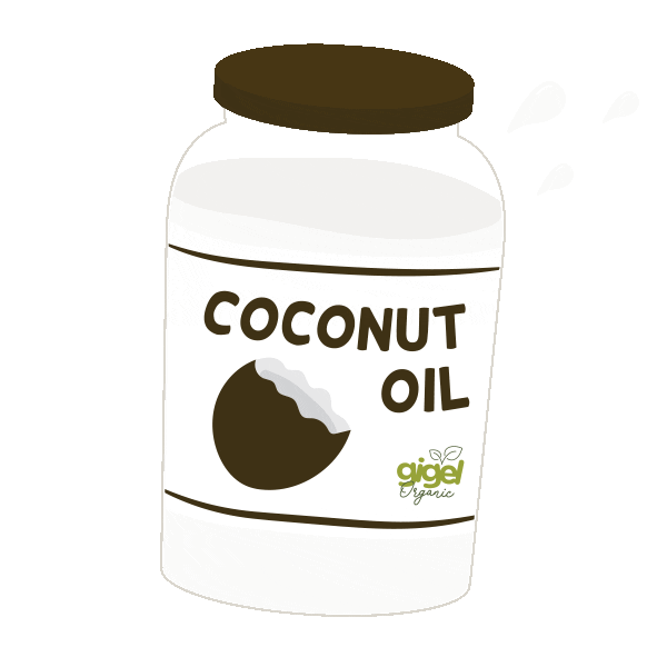 Coconut Oil Vco Sticker by Gigel Organic