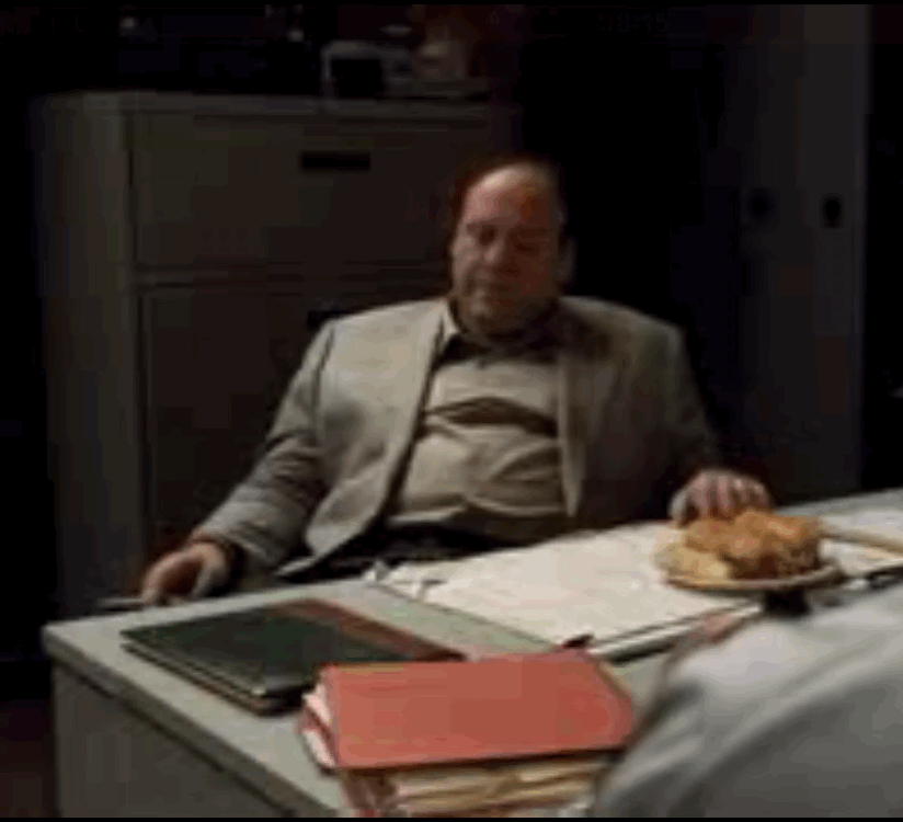 tony soprano ugh GIF